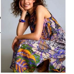ANTHROPOLOGIE ALANNA MAXI DRESS